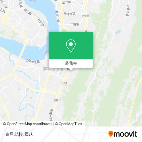 泰昌驾校地图