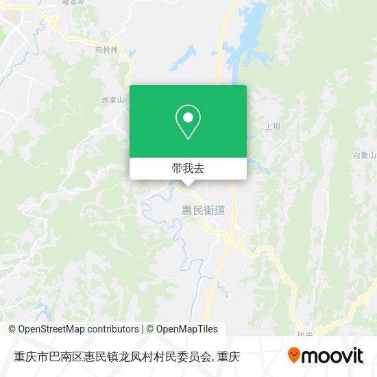 重庆市巴南区惠民镇龙凤村村民委员会地图