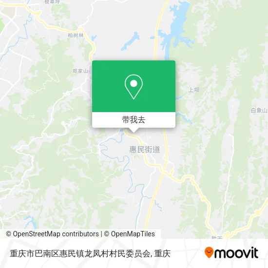 重庆市巴南区惠民镇龙凤村村民委员会地图
