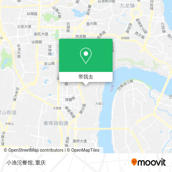 小渔沱餐馆地图