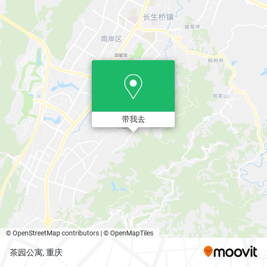 茶园公寓地图