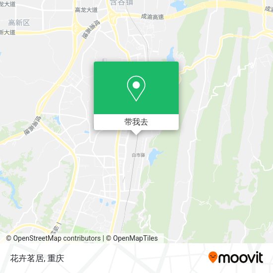 花卉茗居地图