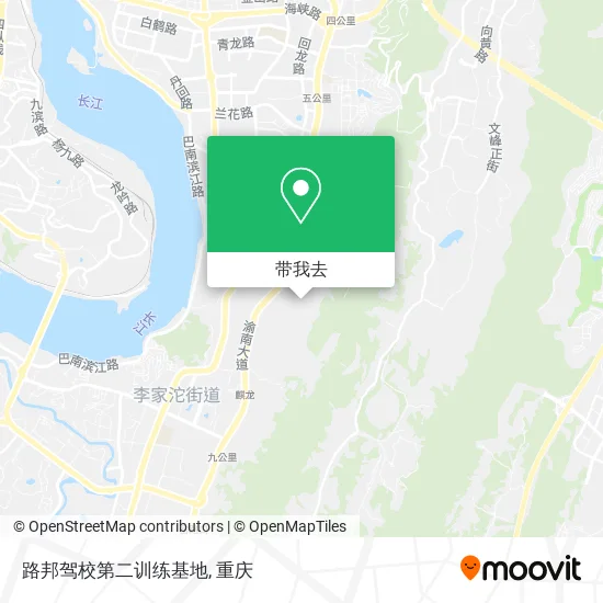 路邦驾校第二训练基地地图