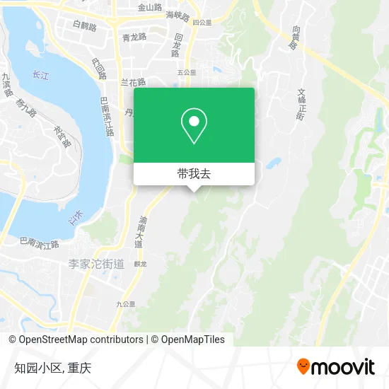 知园小区地图