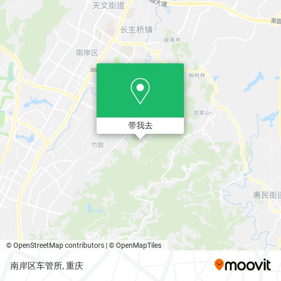 南岸区车管所地图