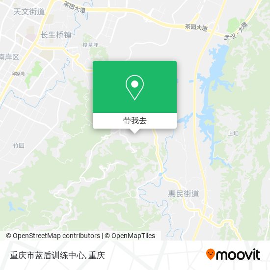重庆市蓝盾训练中心地图