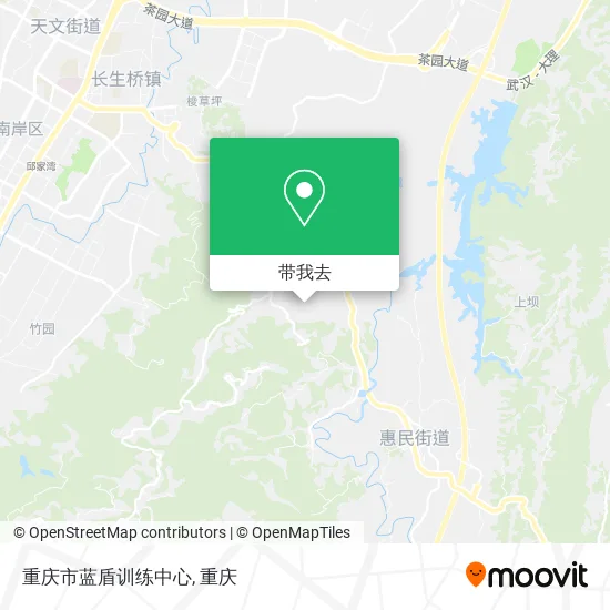 重庆市蓝盾训练中心地图