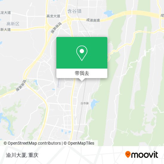 渝川大厦地图