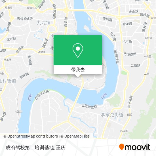 成渝驾校第二培训基地地图