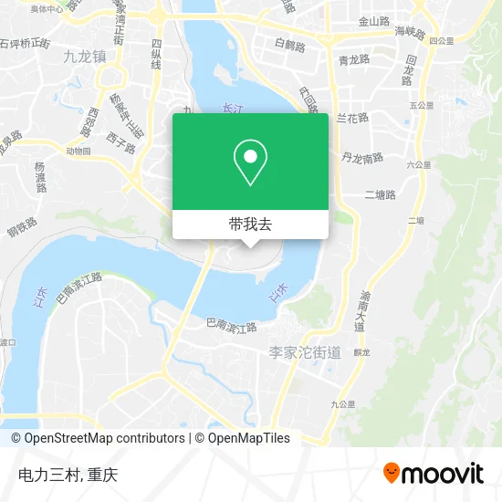 电力三村地图