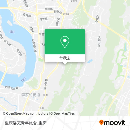 重庆洛克青年旅舍地图