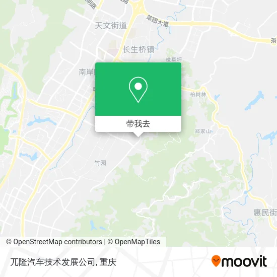 兀隆汽车技术发展公司地图