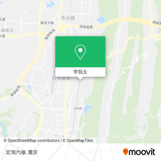 宏旭汽修地图