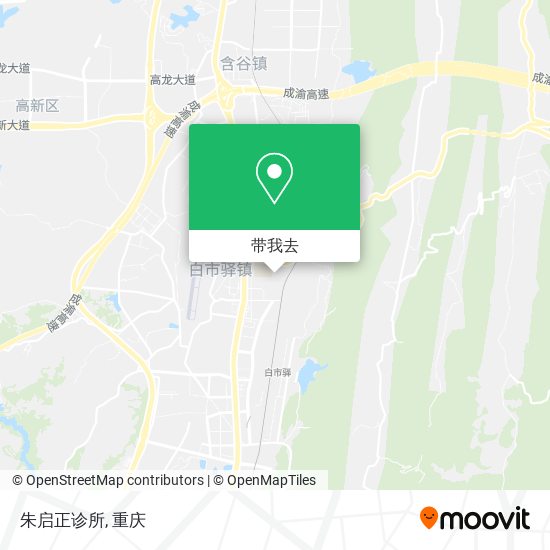 朱启正诊所地图