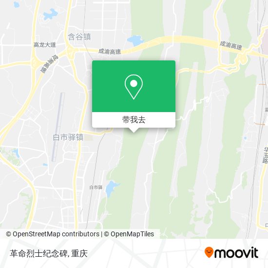 革命烈士纪念碑地图