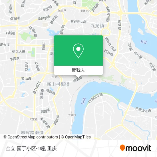 金立·园丁小区-1幢地图