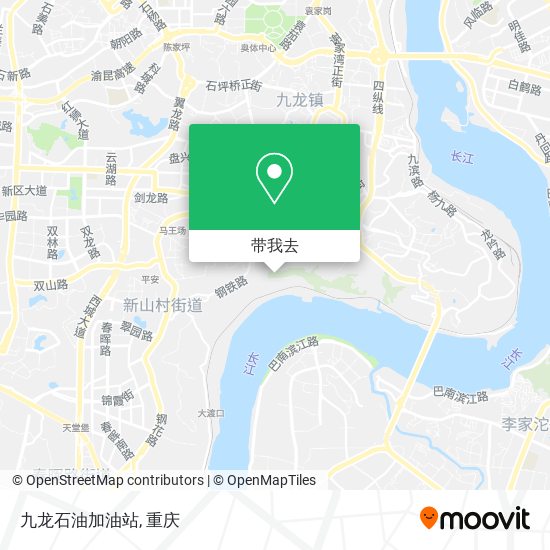 九龙石油加油站地图