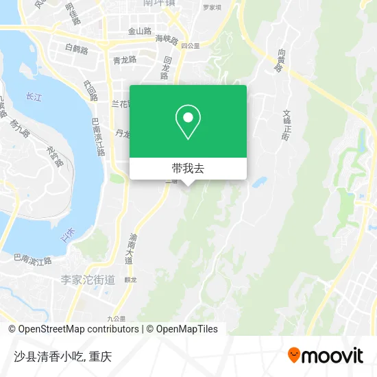 沙县清香小吃地图
