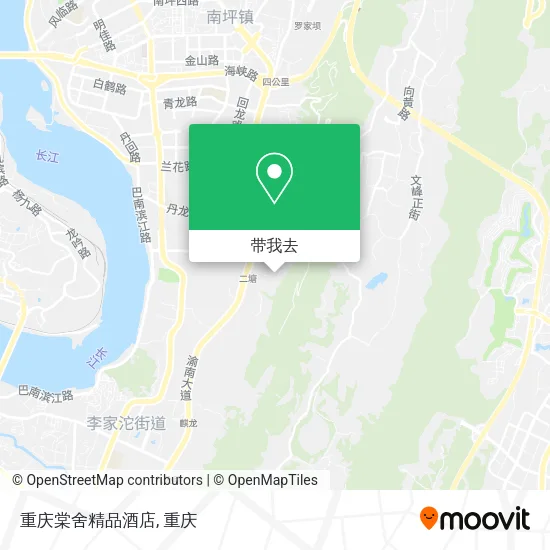 重庆棠舍精品酒店地图