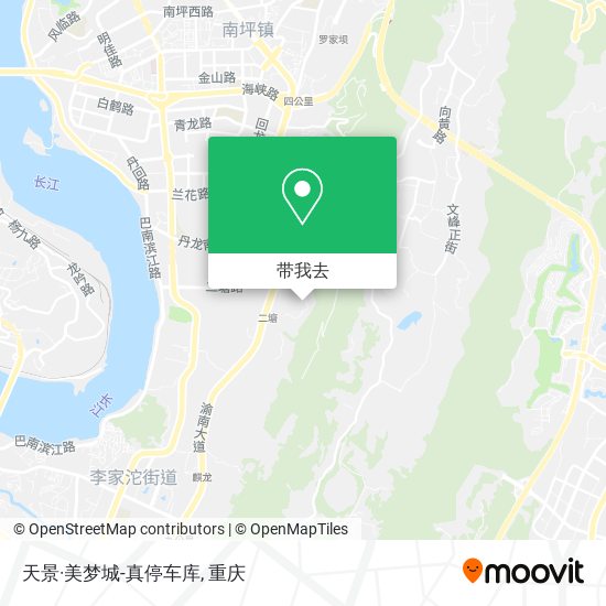 天景·美梦城-真停车库地图
