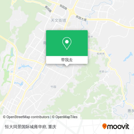 恒大同景国际城雍华府地图
