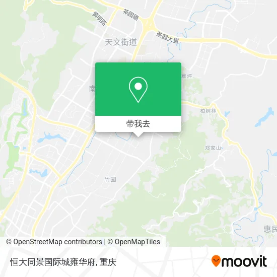恒大同景国际城雍华府地图