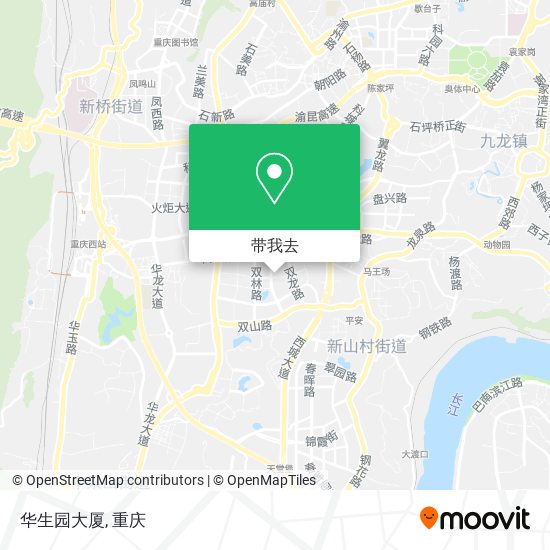 华生园大厦地图