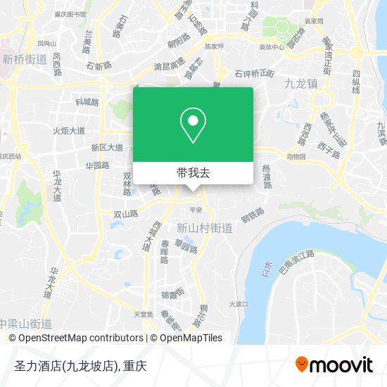 圣力酒店(九龙坡店)地图