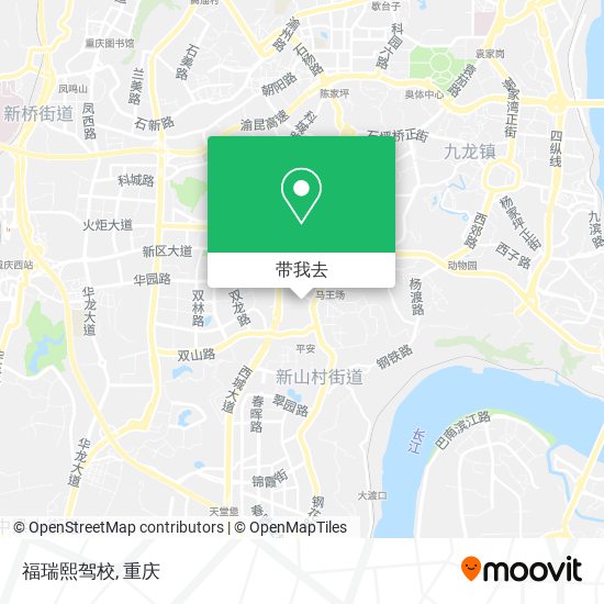 福瑞熙驾校地图
