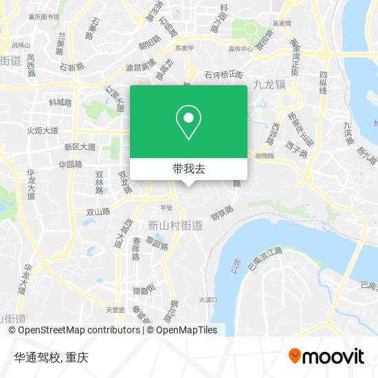 华通驾校地图