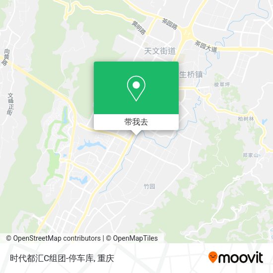时代都汇C组团-停车库地图