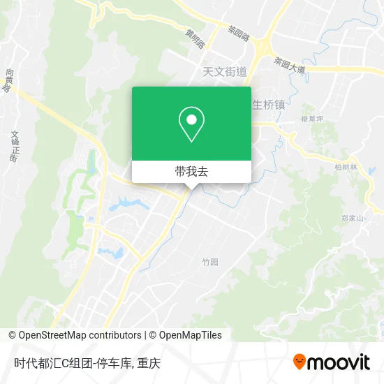 时代都汇C组团-停车库地图