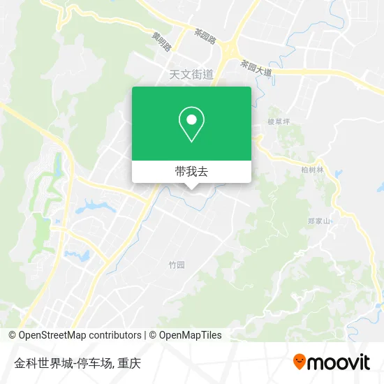 金科世界城-停车场地图