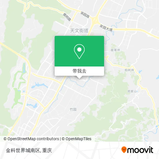 金科世界城南区地图