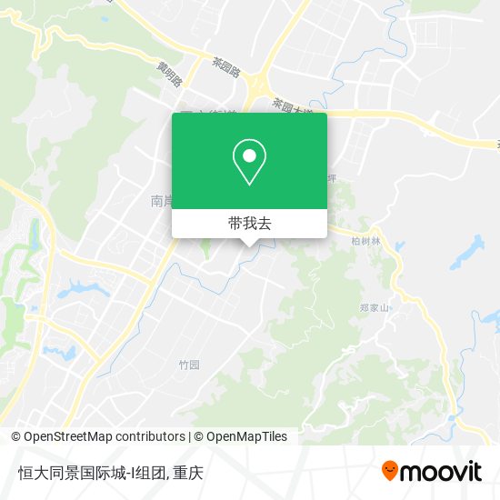 恒大同景国际城-I组团地图