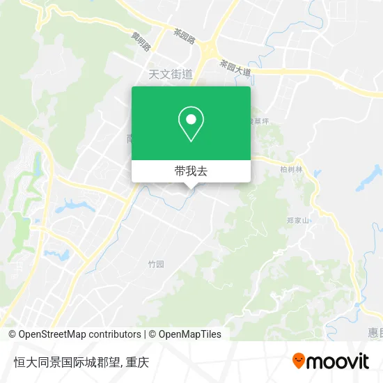 恒大同景国际城郡望地图