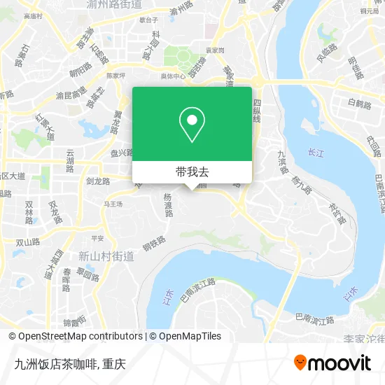 九洲饭店茶咖啡地图