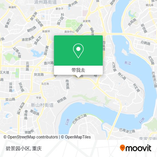 碧景园小区地图