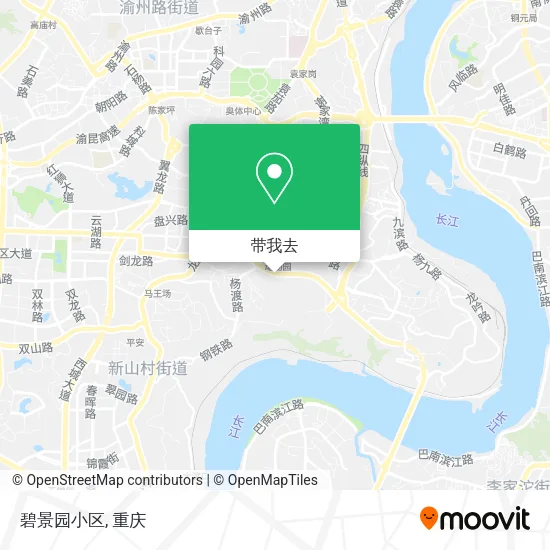 碧景园小区地图