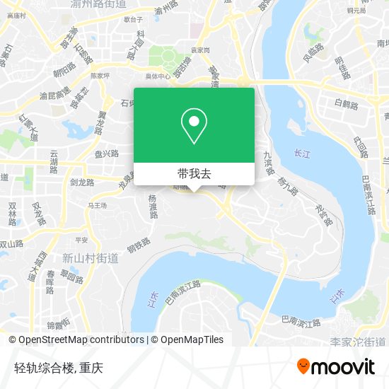 轻轨综合楼地图