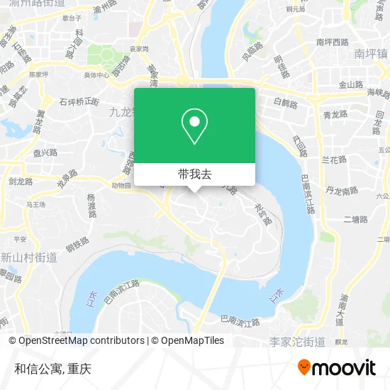 和信公寓地图