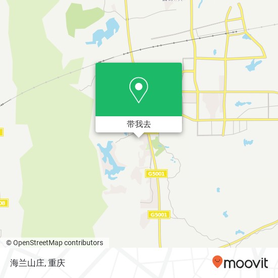 海兰山庄地图