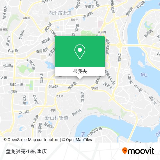 盘龙兴苑-1栋地图