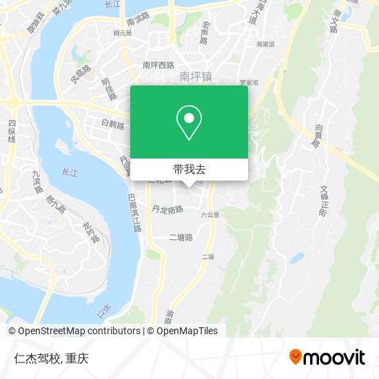 仁杰驾校地图