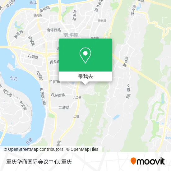 重庆华商国际会议中心地图