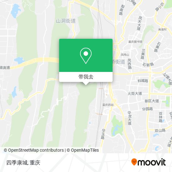 四季康城地图