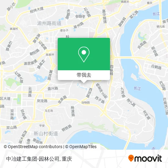 中冶建工集团-园林公司地图