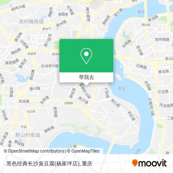 黑色经典长沙臭豆腐(杨家坪店)地图