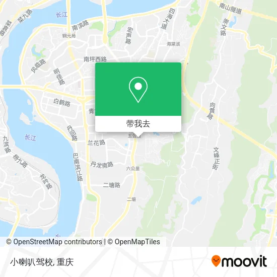 小喇叭驾校地图