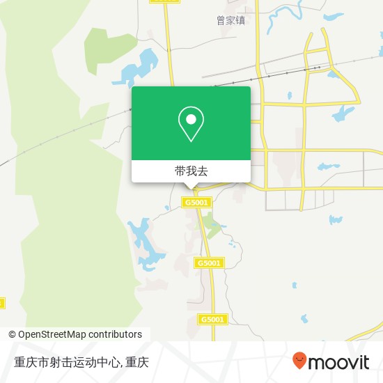 重庆市射击运动中心地图